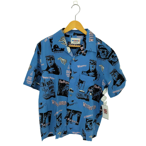 ウィアード WEIRDO HORROR MAGAZINE S/S SHIRTS マガジン アロハ 半袖シャツ メンズ M