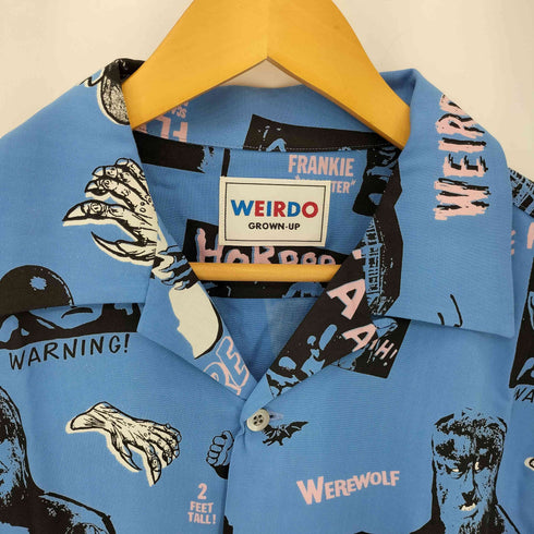ウィアード WEIRDO HORROR MAGAZINE S/S SHIRTS マガジン アロハ 半袖シャツ メンズ M