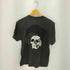 オールドクロウ OLD CROW ワンポイントロゴプリント フェード クラックデザイン クルーネック半袖Tシャツカットソー メンズ M