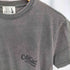 オールドクロウ OLD CROW ワンポイントロゴプリント フェード クラックデザイン クルーネック半袖Tシャツカットソー メンズ M
