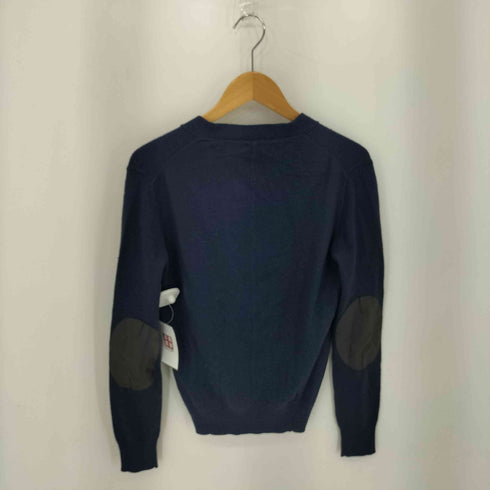 ゴールデン グースデラックスブランド golden goose deluxe brand クロップド丈 エルボーパッチ 2ポケット ウールカーディガン レディース import:S