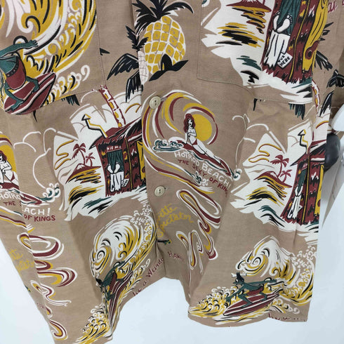 ウィアード WEIRDO WEIRDO HUT S/S SHIRTS ウィアードハット アロハ 半袖シャツ メンズ M