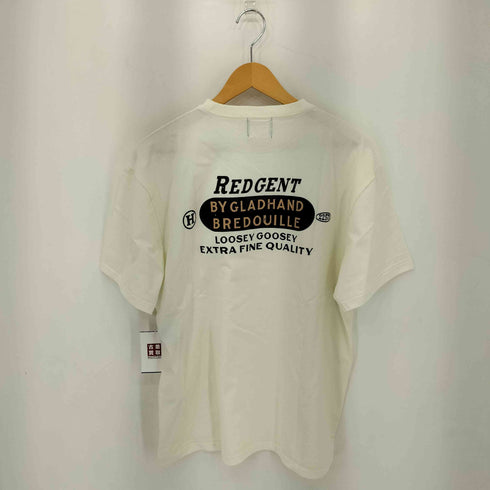 バイグラッドハンド BY GLADHAND RED GENT S/S T-SHIRTS レッドジェント 両面ロゴプリント クルーネック半袖Tシャツ カットソー メンズ XL