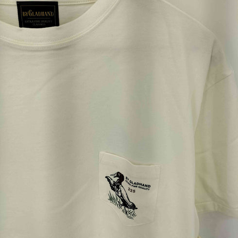 バイグラッドハンド BY GLADHAND RED GENT S/S T-SHIRTS レッドジェント 両面ロゴプリント クルーネック半袖Tシャツ カットソー メンズ XL