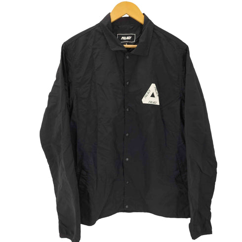 パレス PALACE COACH JACKET 両面 トライアングル ロゴ プリント コーチ ジャケット 裾ドローコード メンズ import:L