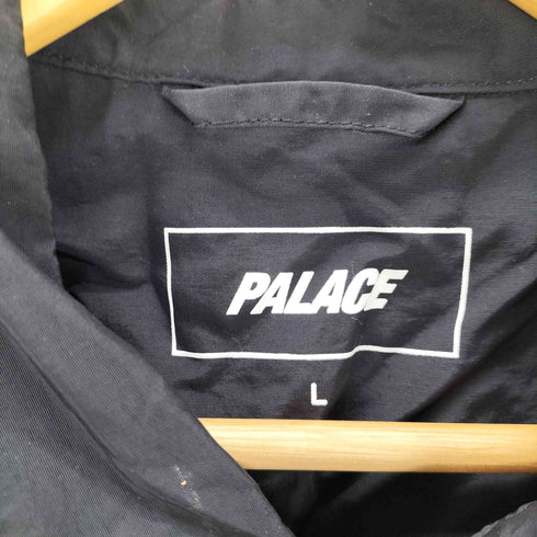 パレス PALACE COACH JACKET 両面 トライアングル ロゴ プリント コーチ ジャケット 裾ドローコード メンズ import:L
