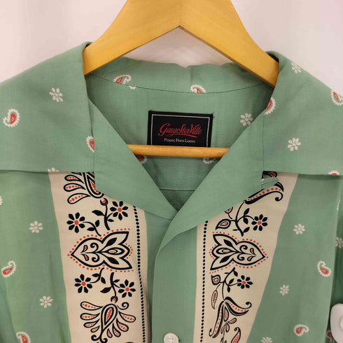 ギャングスタビル GANGSTERVILLE DIEGO S/S SHIRTS ディエゴ 総柄デザイン アロハ 半袖シャツ メンズ L