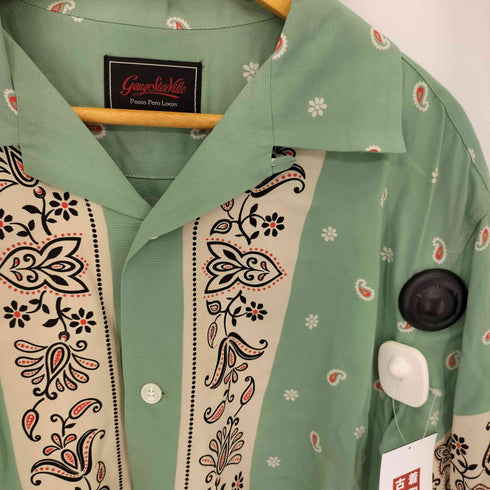 ギャングスタビル GANGSTERVILLE DIEGO S/S SHIRTS ディエゴ 総柄デザイン アロハ 半袖シャツ メンズ L