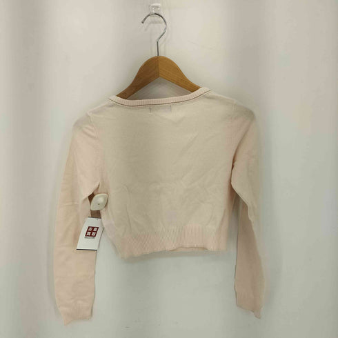 バーバリーブルーレーベル BURBERRY BLUE LABEL クロップド丈 コットン カーディガン レディース 38