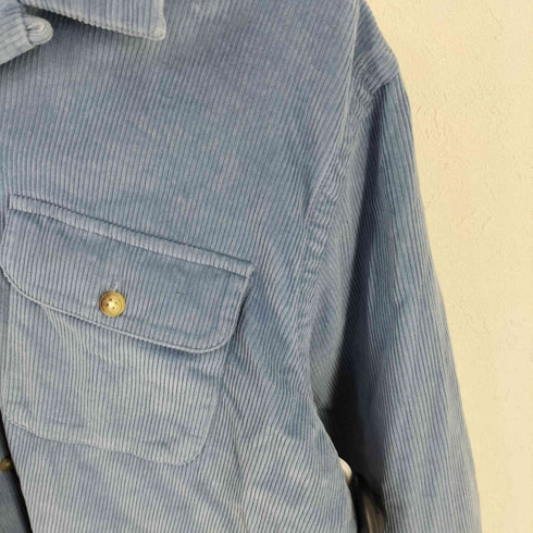 ポロバイラルフローレン Polo by RALPH LAUREN コーデュロイ オープンカラーシャツ メンズ import:L