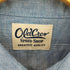 オールドクロウ OLD CROW CROW L/S WORK SHIRTS フロントポケット デニムシャンブレー長袖シャツ メンズ M
