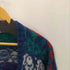 KNIT KNIT 90S モヘア 50% 混 総柄 アクリル ニット カーディガン レディース import:M