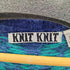 KNIT KNIT 90S モヘア 50% 混 総柄 アクリル ニット カーディガン レディース import:M
