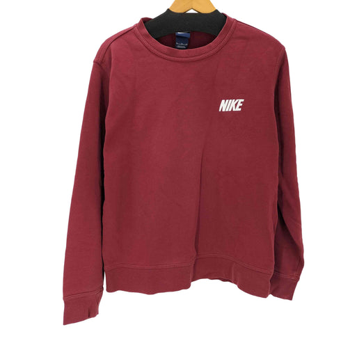 ナイキ NIKE ロゴ プリント クルーネック スウェット トレーナー メンズ import:XL