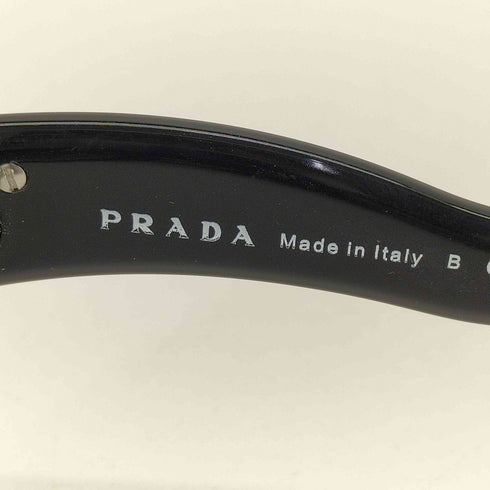 プラダ PRADA ロゴ刻印 グラデーション オーバル型 サングラス レディース 57-18