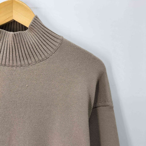 デミルクスビームス Demi-Luxe BEAMS コットン混 パフスリーブニット レディース