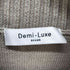 デミルクスビームス Demi-Luxe BEAMS コットン混 パフスリーブニット レディース