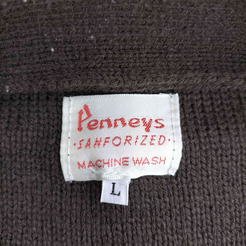 PENNEY’S アクリル100 ニットカーディガン メンズ JPN:L