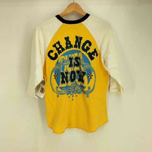 BOOTLEGGERS FULL DIPPED BYRDSプリント ラグランスリーブ 七分袖 Tシャツ メンズ JPN:L