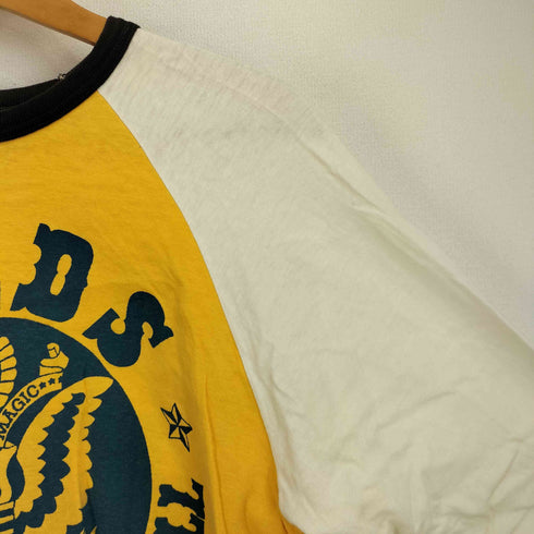 BOOTLEGGERS FULL DIPPED BYRDSプリント ラグランスリーブ 七分袖 Tシャツ メンズ JPN:L