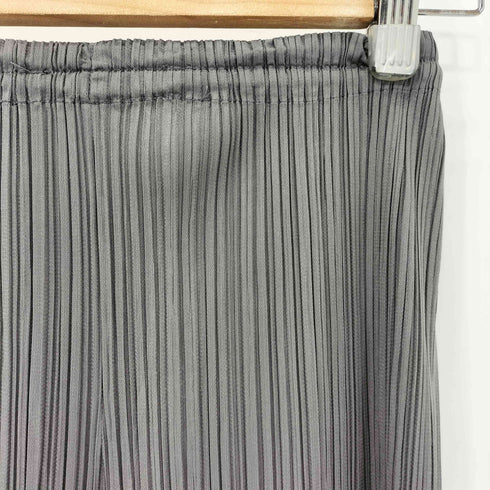 イッセイミヤケ ISSEY MIYAKE 90s 銀タグ プリーツ パンツ レディース JPN:S