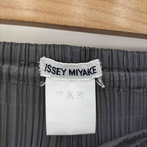 イッセイミヤケ ISSEY MIYAKE 90s 銀タグ プリーツ パンツ レディース JPN:S