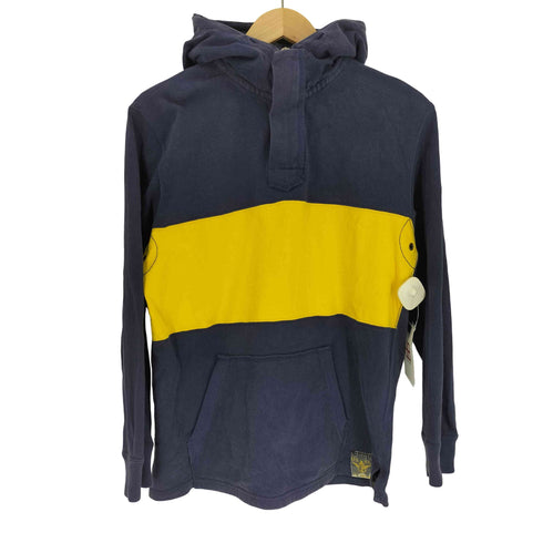 ポロバイラルフローレン Polo by RALPH LAUREN 90S US RL 裏地サーマル ハーフジップ プルオーバー パーカー レディース