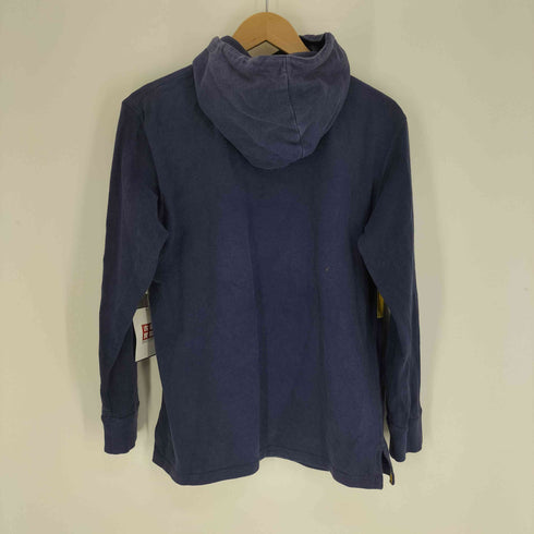 ポロバイラルフローレン Polo by RALPH LAUREN 90S US RL 裏地サーマル ハーフジップ プルオーバー パーカー レディース