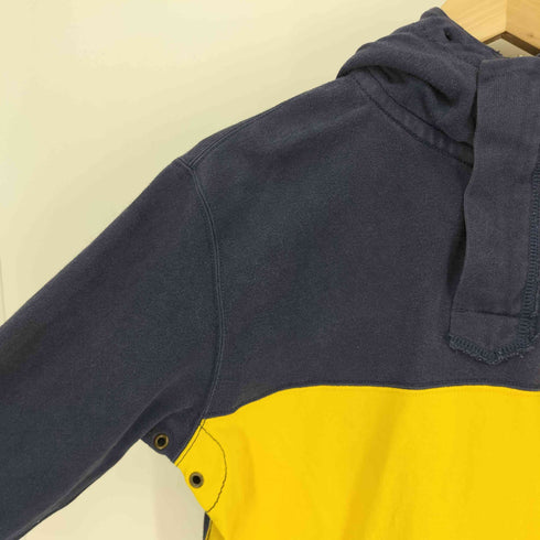 ポロバイラルフローレン Polo by RALPH LAUREN 90S US RL 裏地サーマル ハーフジップ プルオーバー パーカー レディース