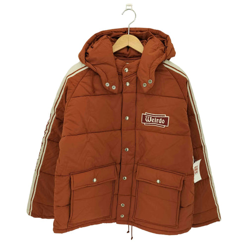 ウィアード WEIRDO FLAME RACING JACKET フレイム ナイロン レーシングジャケット メンズ L