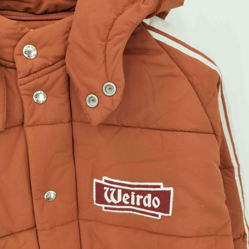 ウィアード WEIRDO FLAME RACING JACKET フレイム ナイロン レーシングジャケット メンズ L