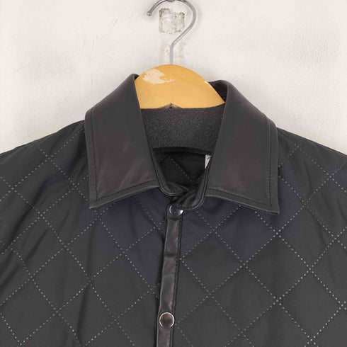 AZ BY JUNHASHIMOTO 襟レザー切替キルティングブルゾン メンズ JPN:S