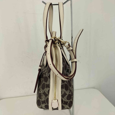 コーチ COACH ミニプリンス シグネチャーキャンバス レディース