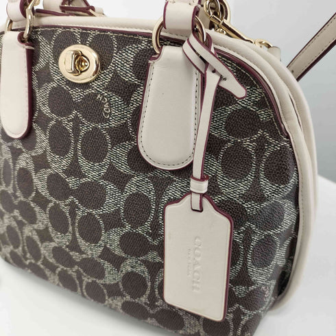 コーチ COACH ミニプリンス シグネチャーキャンバス レディース