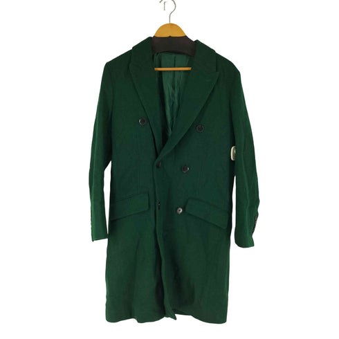 ノーアイディー NO ID. ウールダブルチェスターコート メンズ