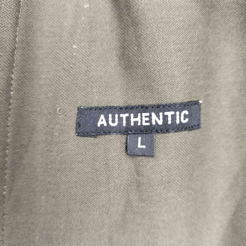 AUTHENTIC 金ボタンショートトレンチコート メンズ JPN:L
