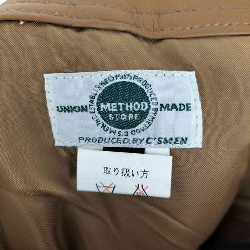 UNION METHOD MADE レザーパンツ メンズ 34