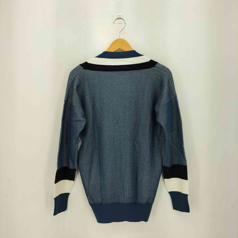 ラコステ LACOSTE ラインカラー Vネック ニット メンズ 38