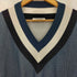 ラコステ LACOSTE ラインカラー Vネック ニット メンズ 38