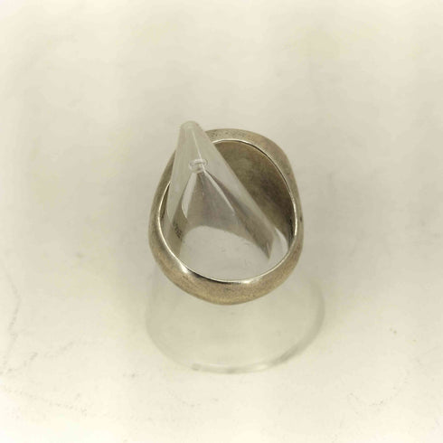 グラッドハンド GLADHAND Plain Ring ロゴ Sterling刻印 プレーンシグネットリング メンズ 13号