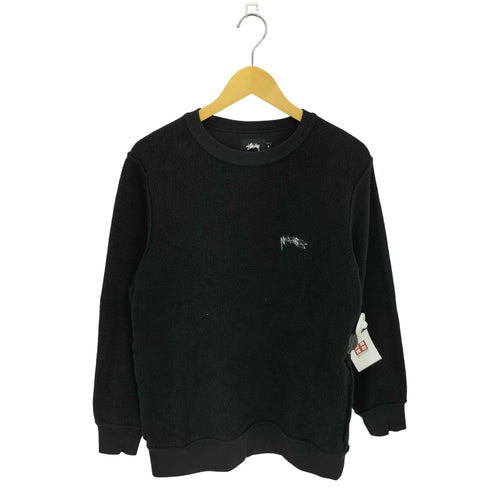 ステューシー Stussy インサイドアウトデザイン フリース クルーネックスウェット メンズ S