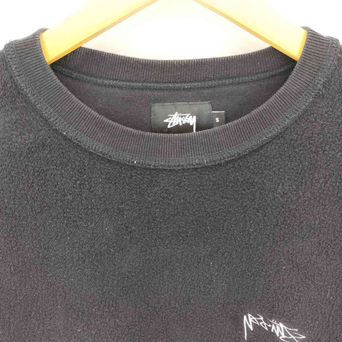 ステューシー Stussy インサイドアウトデザイン フリース クルーネックスウェット メンズ S