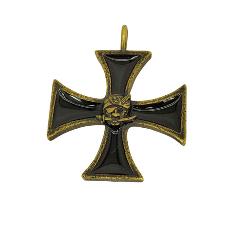 ウィアード WEIRDO Pirate Iron Cross パイレーツ アイアンクロス ネックレス ペンダント メンズ