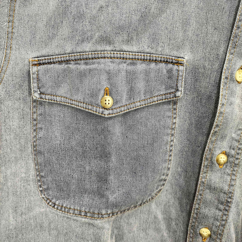 ギャップ Gap 90S OLD GAP デニムシャツ メンズ JPN:S