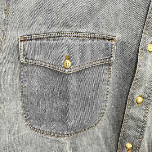 ギャップ Gap 90S OLD GAP デニムシャツ メンズ JPN:S