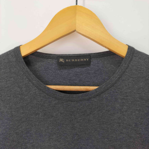 バーバリー BURBERRY モヘアパッチ クルーネックTシャツ メンズ import:M