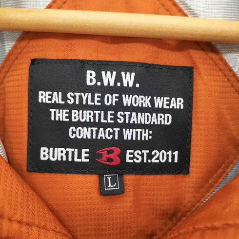 {[BURTLE 防寒 フーディ ブルゾン ジャケット メンズ L