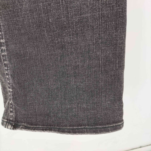 ウォッシュドデザイン セミフレア ストレッチ デニムパンツ Y2K メンズ 44