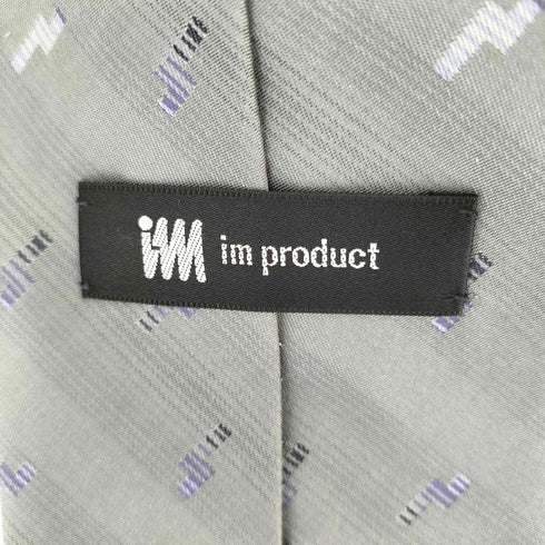 アイムプロダクトイッセイミヤケ im product ISSEY MIYAKE ランダムデザイン シルクネクタイ メンズ