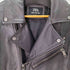 ザラ ZARA LEATHER BIKER JACKET メンズ import:M